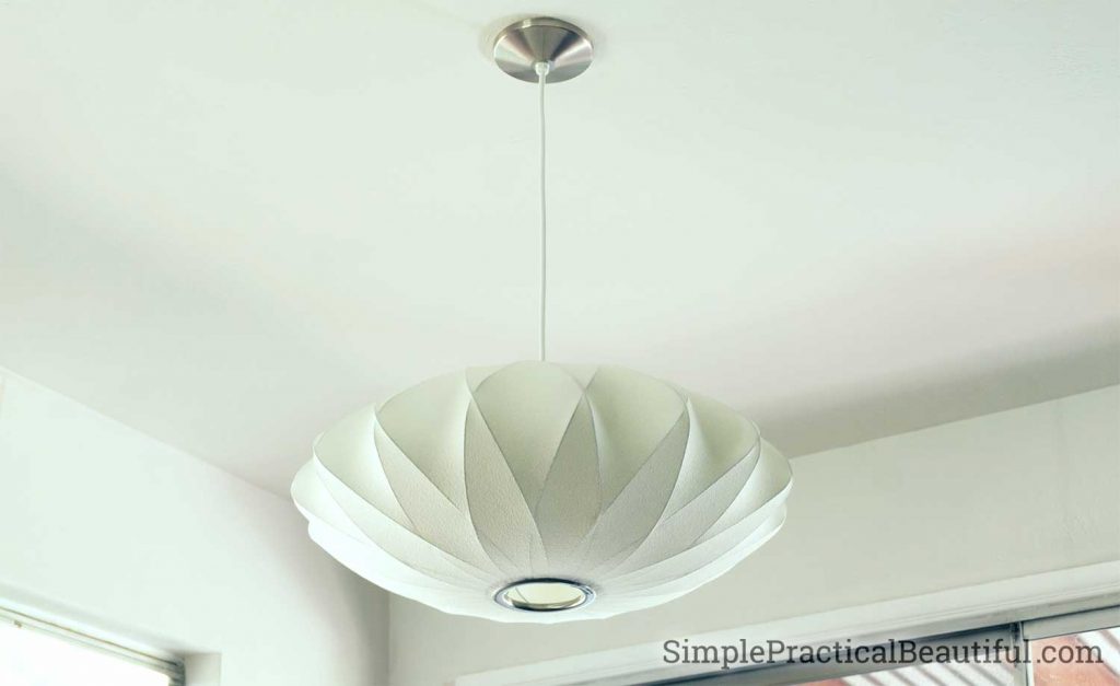 diy install of a nelson bubble light
